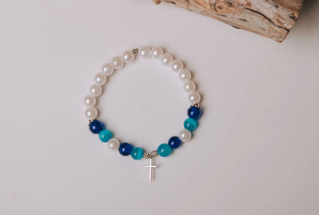 Bracelet bleu ciel